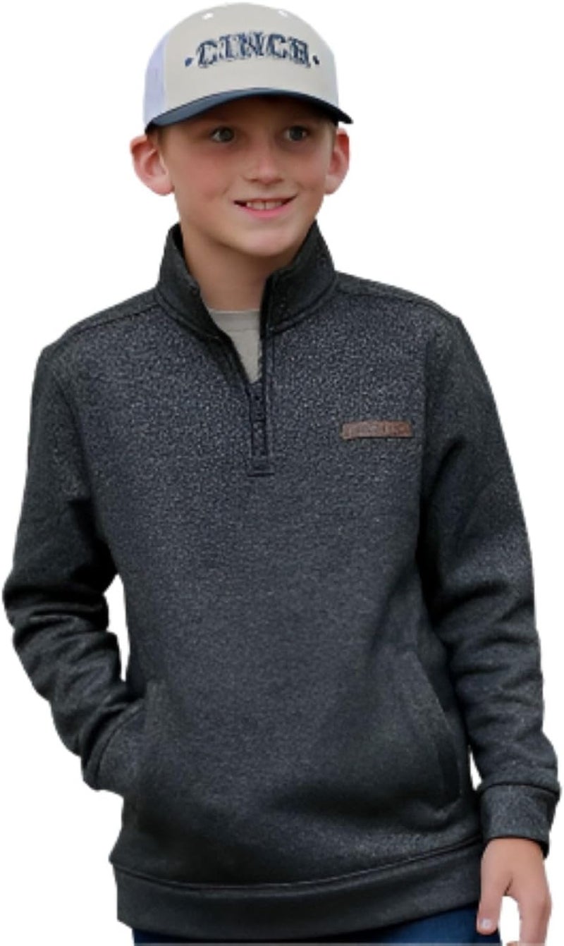 Kids Black Fleece Pullover MWK5140001